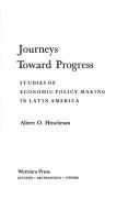 Journeys toward progress by Albert Otto Hirschman
