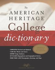 Cover of: The American Heritage® College Dictionary by Editors of The American Heritage Dictionaries