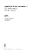 Handbook of crystal growth