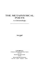 The metaphysical poets : a chronology