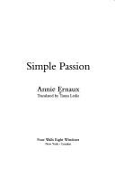 Cover of: Simple passion