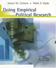 Cover of: Doing empirical political reasearch