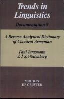 A reverse analytical dictionary of classical Armenian by Paul Jungmann