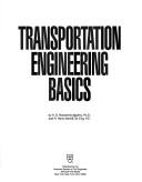 Cover of: Transportation engineering basics by A. S. Narasimha Murthy
