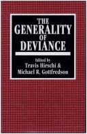 Cover of: The Generality of deviance