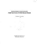 Cover of: Adult survivors of child sexual abuse