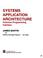 Cover of: Systems application architecture