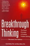 Cover of: Breakthrough thinking
