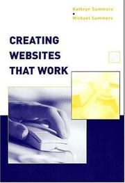 Cover of: Creating Websites That Work