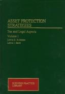 Asset protection strategies : tax and legal aspects