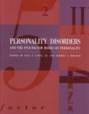 Cover of: Personality disorders and the five-factor model of personality