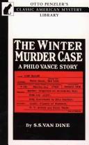 The winter murder case by S. S. Van Dine