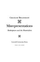 Cover of: Misrepresentations: Shakespeare and the materialists