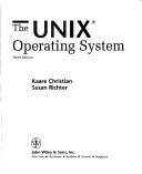 Cover of: The UNIX operating system