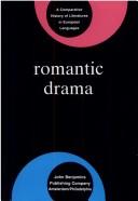 Cover of: Romantic drama by edited by Gerald Gillespie.