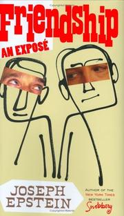 Cover of: Friendship: an exposé