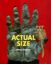 Cover of: Actual Size: Bccb Blue Ribbon Nonfiction Book Award