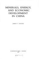 Minerals, energy, and economic development in China