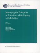 Cover of: Managing the enterprise in transition while coping with inflation