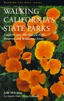 Cover of: Walking California's state parks