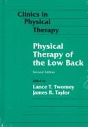 Physical therapy of the low back