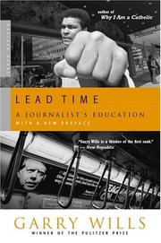 Cover of: Lead time by Garry Wills
