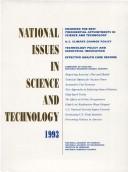Cover of: National issues in science and technology, 1993