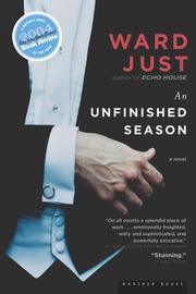 Cover of: An Unfinished Season: A Novel