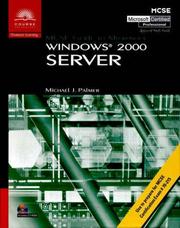 MCSE guide to Microsoft Windows 2000 Server