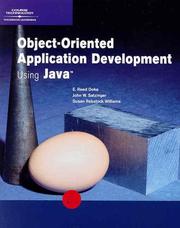 Cover of: Object-Oriented Application Development Using Java