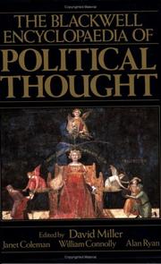 The Blackwell encyclopaedia of political thought