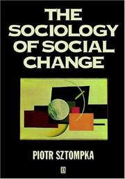 Cover of: The sociology of social change