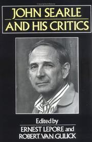 John Searle and his critics