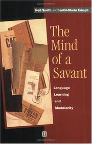 Cover of: The mind of a savant: language learning and modularity