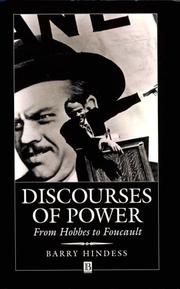 Discourses of power : from Hobbes to Foucault