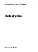 Cover of: Dialektsyntax