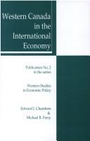 Cover of: Western Canada in the international economy