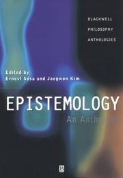 Epistemology : an anthology