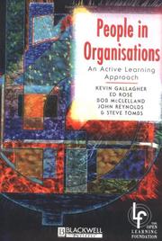 People in organisations : an active learning approach