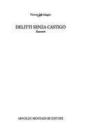 Cover of: Delitti senza castigo: racconti