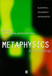 Metaphysics : an anthology