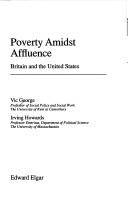 Cover of: Poverty amidst affluence: Britain and the United States