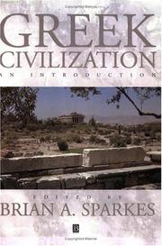 Greek civilization : an introduction