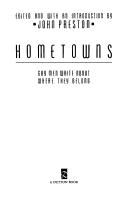 Cover of: Hometowns by John Preston