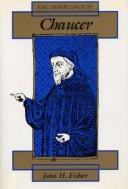 Cover of: The importance of Chaucer