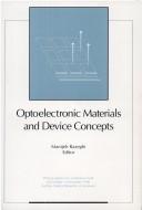 Cover of: Optoelectronic materials and device concepts