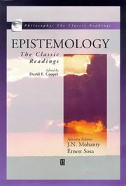 Epistemology : the classic readings