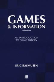 Games and information : an introduction to game theory