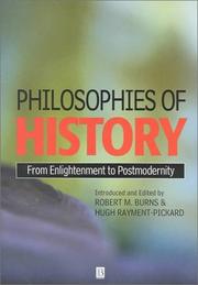 Philosophies of history : from enlightenment to post-modernity