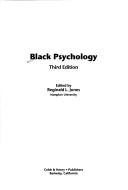 Cover of: Black psychology